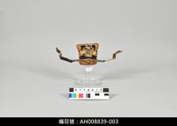 藏品(布袋戲盔帽-黑貂)的圖片